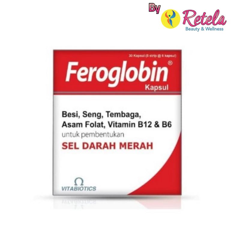 Vitabiotics Feroglobin 30 Capsul
