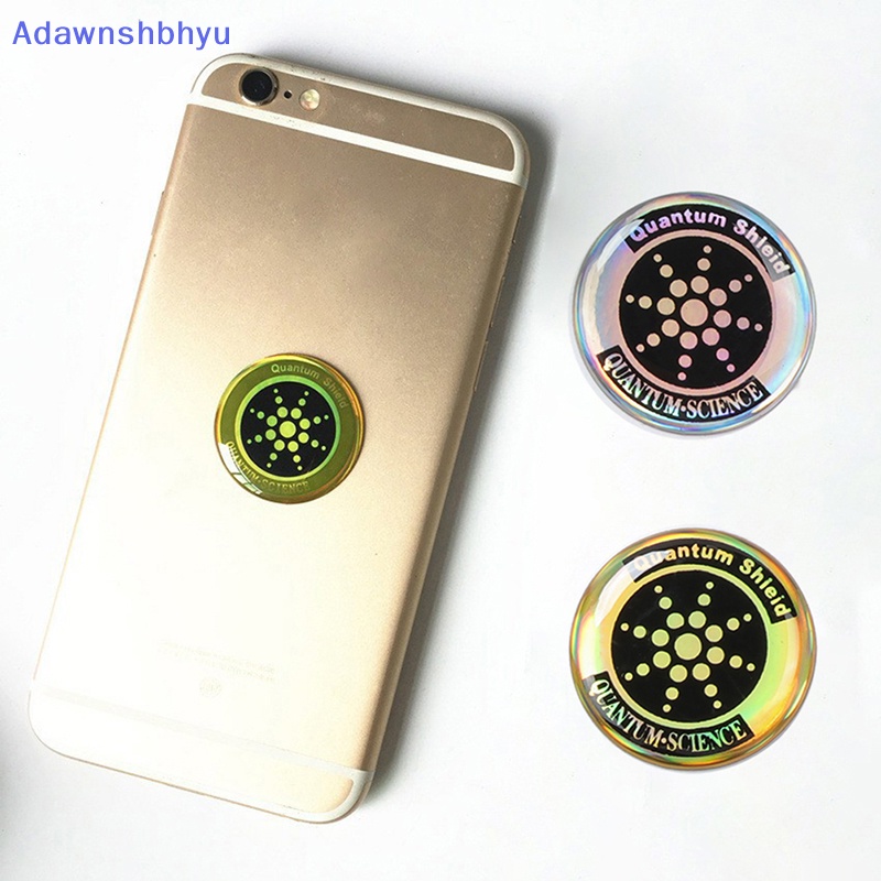 Adhyu Stiker Anti-Radiasi Universal Handphone Bulat Kuantum Perisai Stiker Untuk PC Laptop Perlindungan EMF Sticker ID