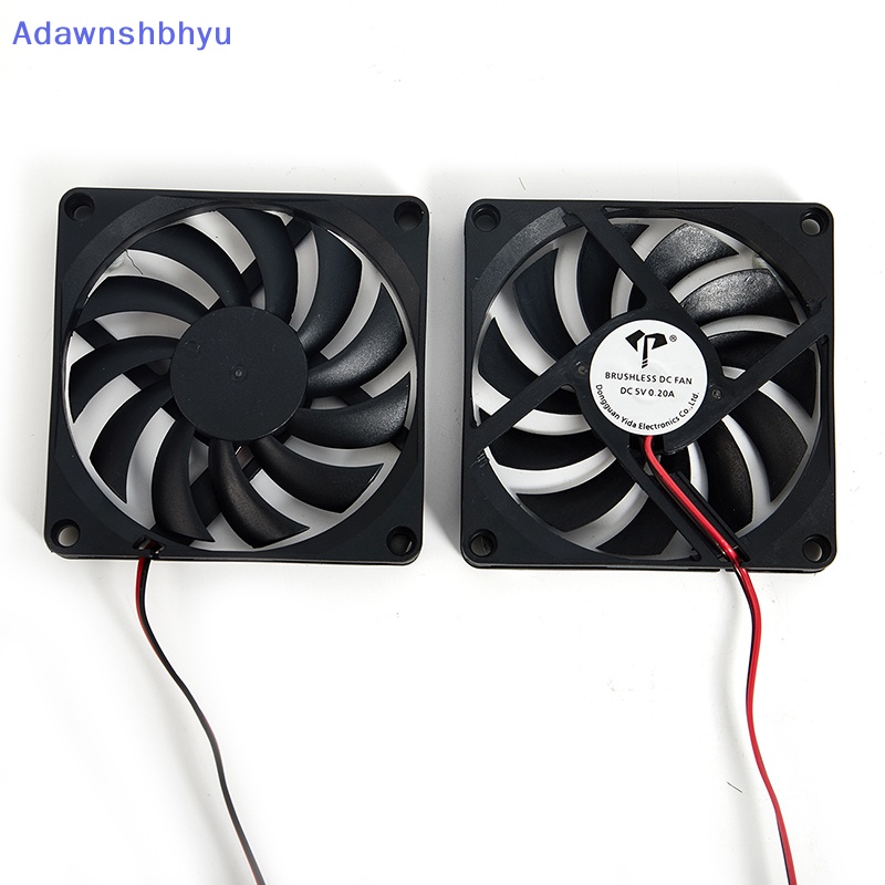 Adhyu Brushless Cooling Fan 8010kipas Pendingin 5V 12V 24V 2pin 80x80x10mm Heatsink ID