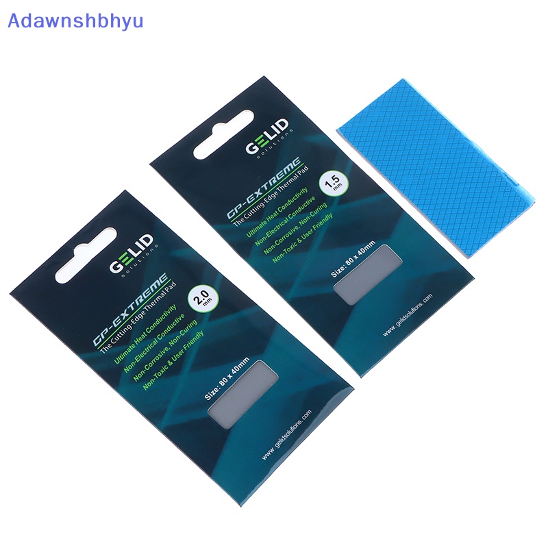 Adhyu GELID GP-Ultimate 15W/MK Thermal Pad CPU/GPU Graphics Silicone Grease Pad Panas ID