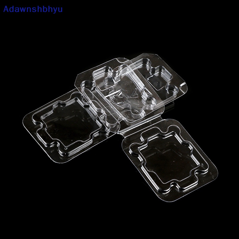 Adhyu 10Pcs cpu case holder tray Kotak Perlindungan Plastik Untuk Socket775 1150 1156 ID