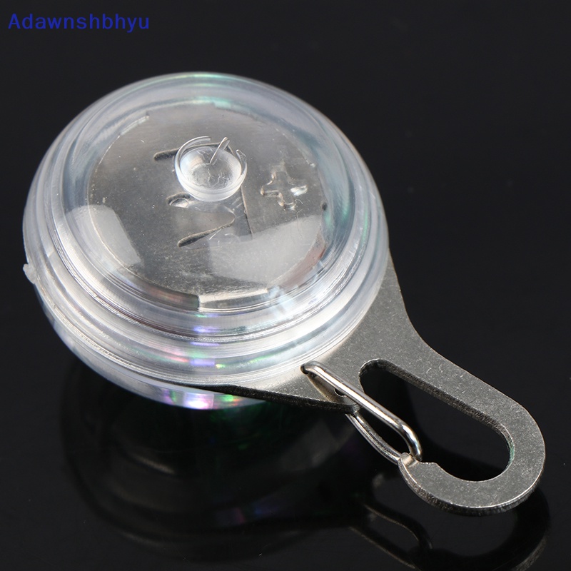 Adhyu Lampu LED Kerah Anjing Clip-On Untuk Keamanan Tahan Air Malam Berjalan Hewan Peliharaan Kucing Anjing ID