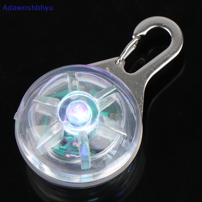Adhyu Lampu LED Kerah Anjing Clip-On Untuk Keamanan Tahan Air Malam Berjalan Hewan Peliharaan Kucing Anjing ID