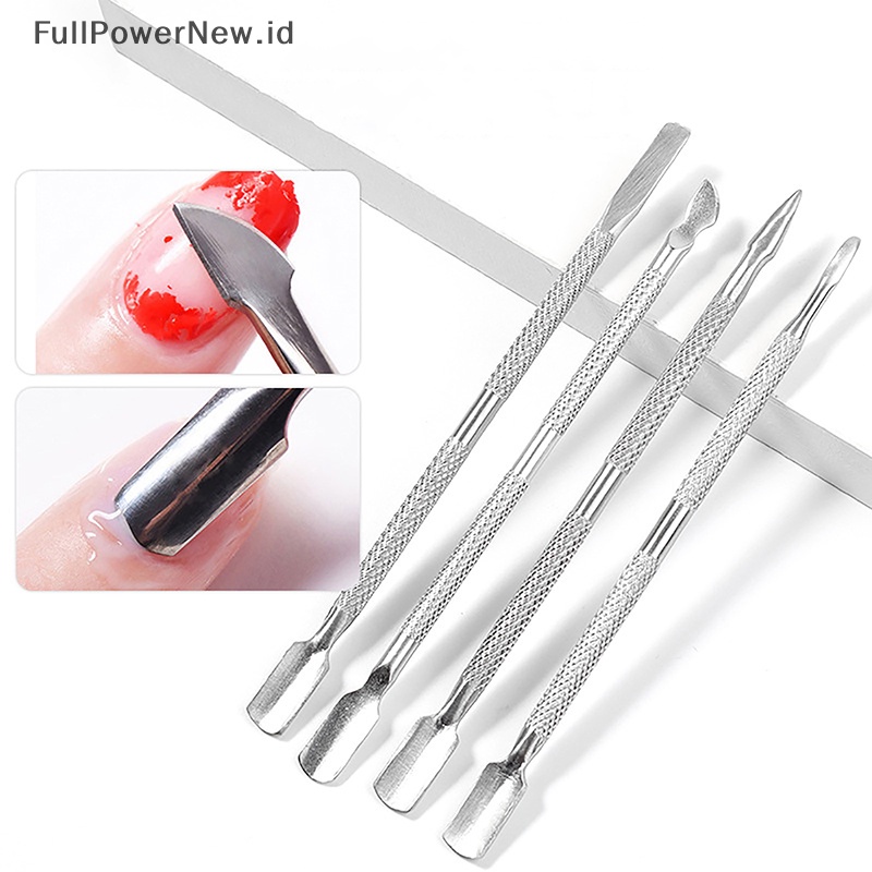 Power Cuticle Pusher UV Gel Polish Soak Off Remover Alat Nail Arts Cuticle Trimmer ID