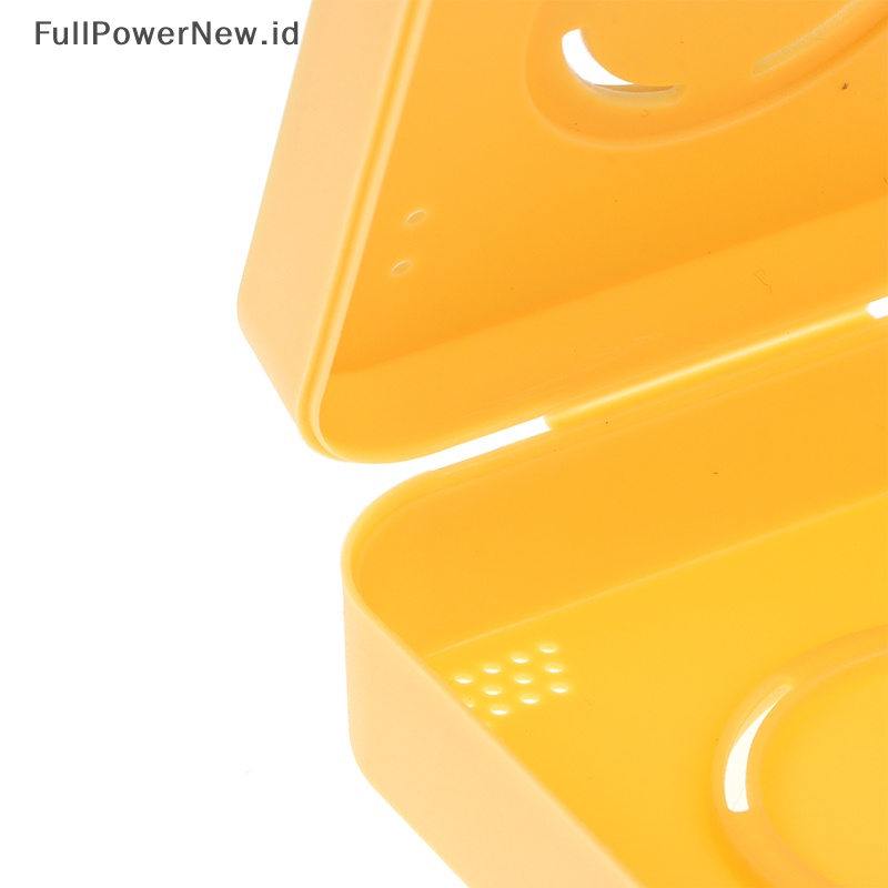 Power Portable Puff Box Case Anti Polusi Dustproof Puff Powder Lubang Ventilasi ID