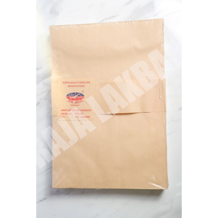 

Amplop Coklat Folio Salur