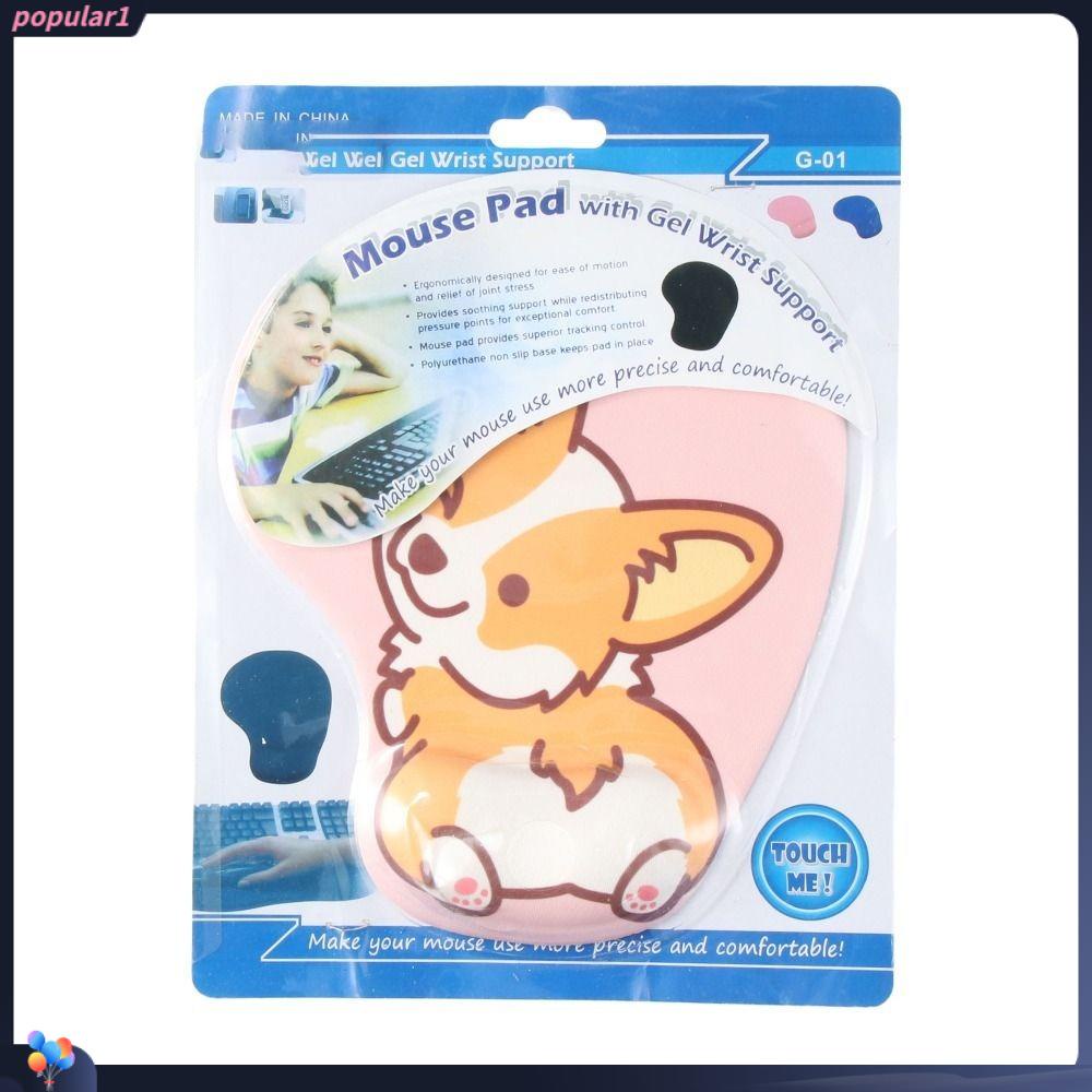 Populer Mouse Pad Typing Lucu Non-Slip Base Gel Mice Pad