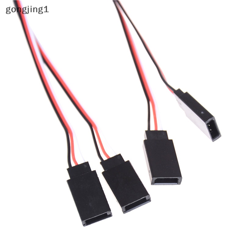 Ggg 5x Servo Extension Cord Lead Y Wire Receiver Cable Untuk Konektor Mobil Pesawat RC ID