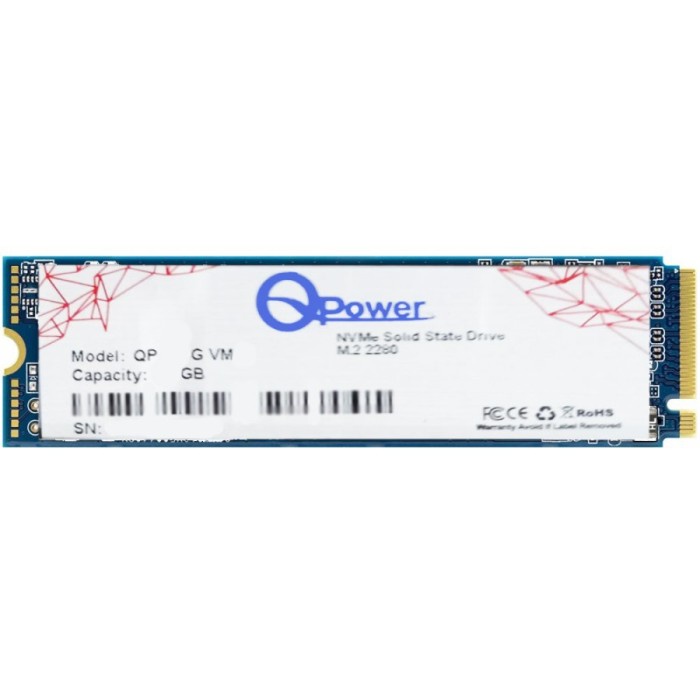 SSD QPower 128GB M.2 NVMe 2280 QP128GVM38