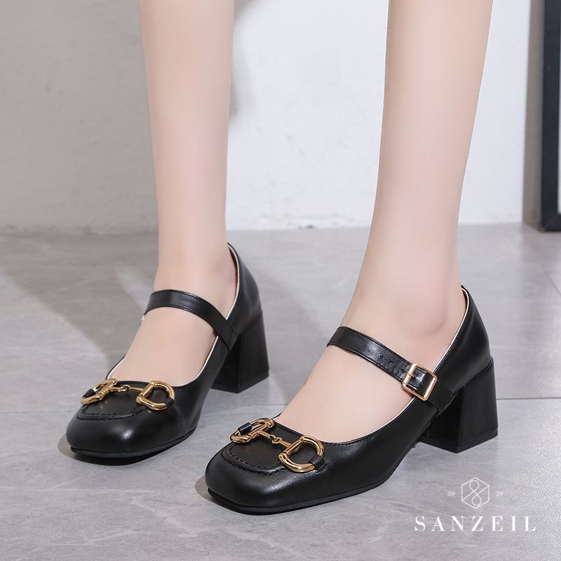 2220 Sanzeil Meina - Sepatu Heels Wanita Hak Tahu Kekinian BISA COD