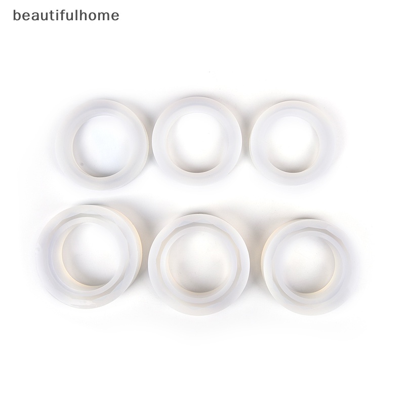 {beautifulhome} 1xcetakan Silikon Cetakan Casg Untuk Resin Bangle Gelang Membuat Perhiasan DIY Tools.