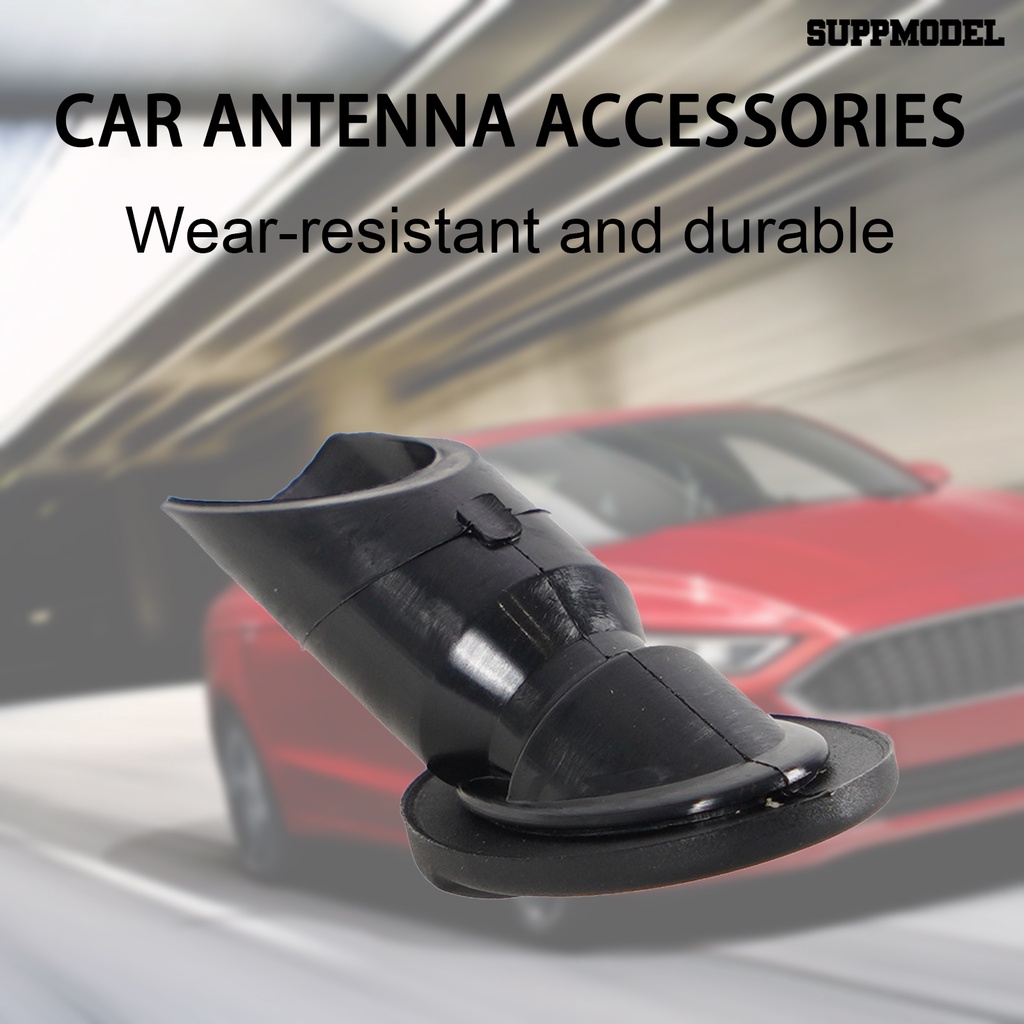 [SM] Base Dudukan Antena Mobil Profesional Heavy Duty ABS Tahan Cuaca Hitam Aksesoris Mobil Exterior GPS Antenna Base Pengganti Tundra 11-14