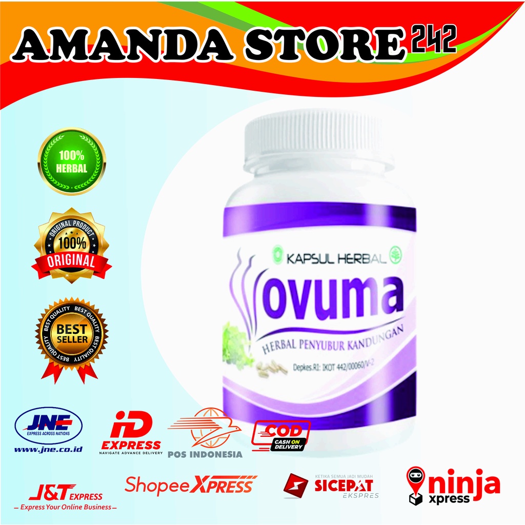 Obat Penyubur Kandungan Rahim Wanita Agar Cepat Hamil - Ovuma Asli
