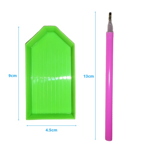 Diamond Painting 5D Set DIY Ukuran 8cm x 8cm / Diamond Painting Full Drill Dengan Bingkai Foto