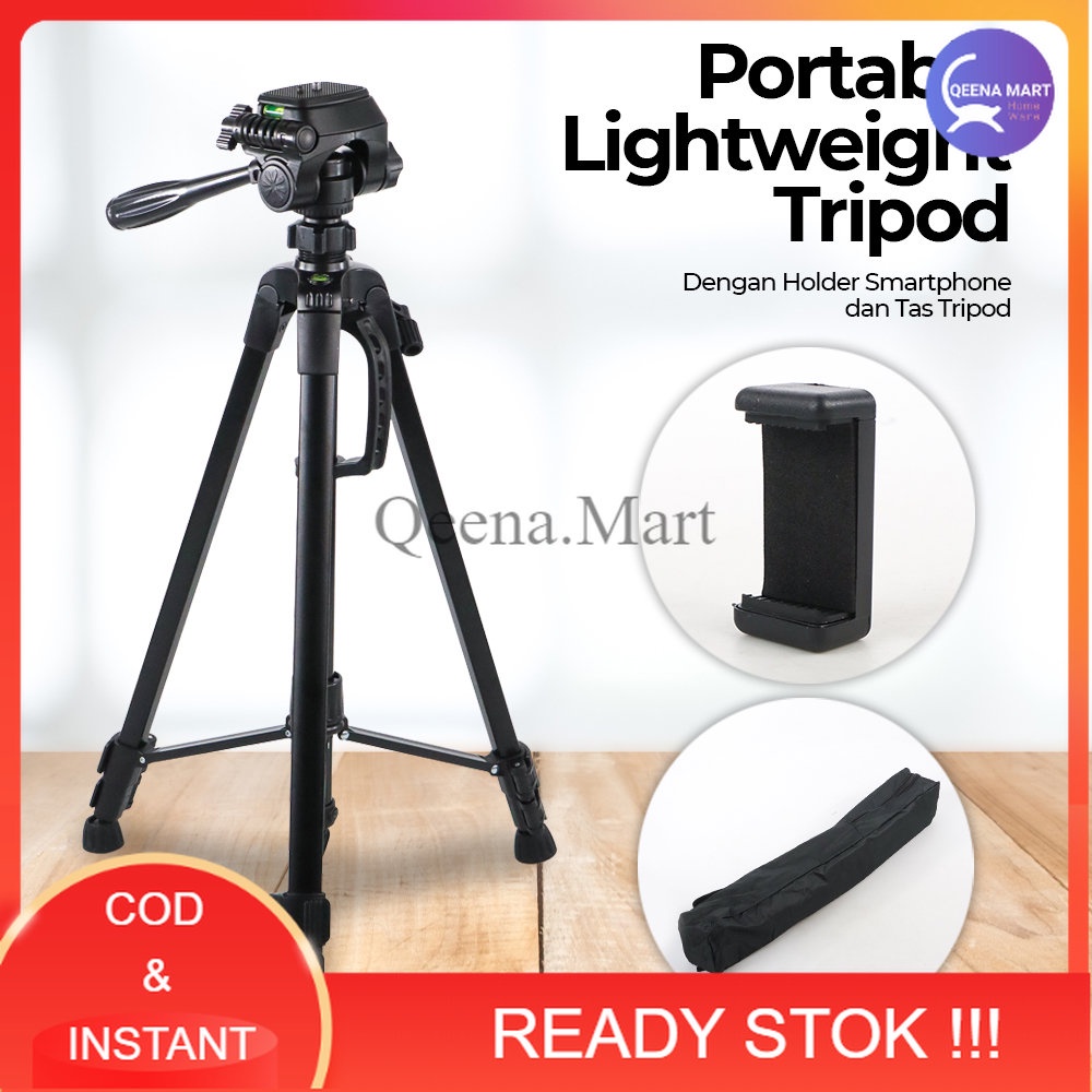Portable Lightweight Tripod Video & Camera - T-3520