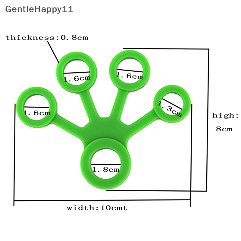 Gentlehappy Pelatih Latihan Kekuatan Jari Tangan Penguat grip resistance trainer id