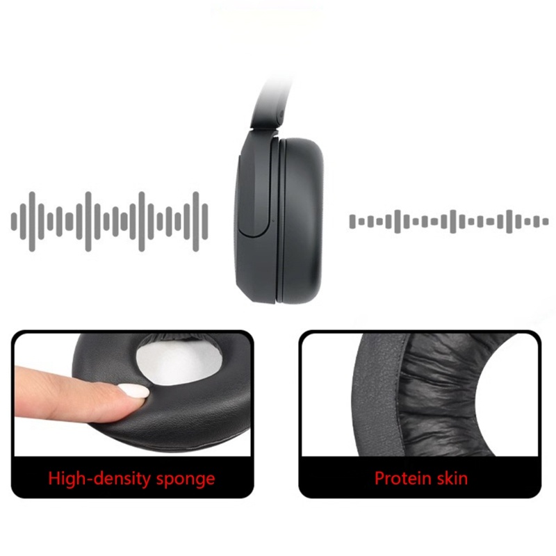 Bt Quality Ear Pads Headband Cushion Untuk Bantal Telinga Headphone WH-CH520