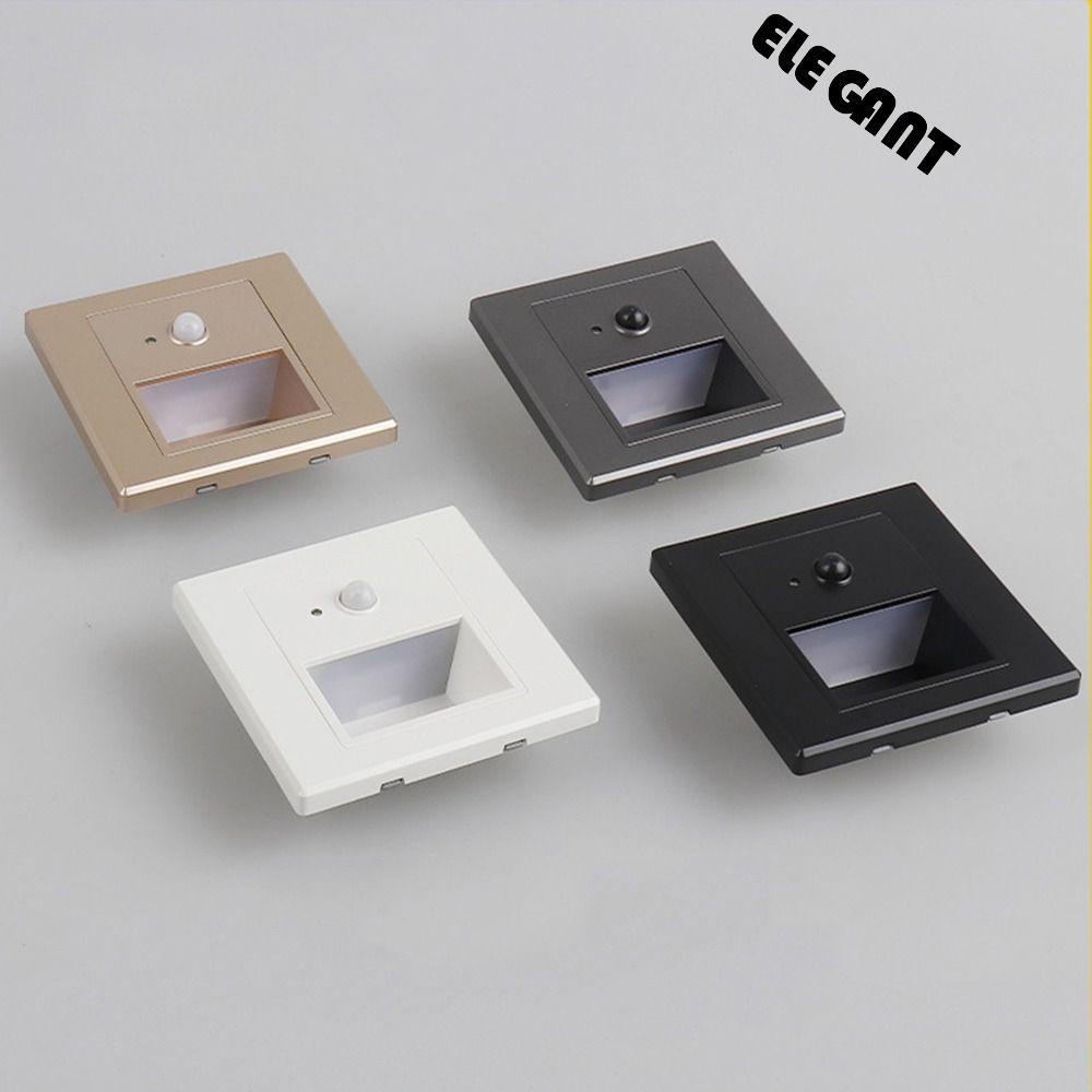 [Elegan] Lampu Lantai Infrared Tahan Lama Led Manusia Tubuh Sensing Home Sensing Light