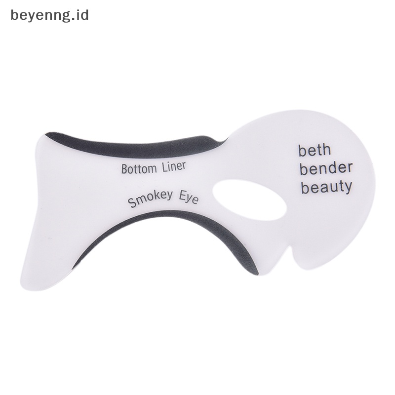Beyen Eyeliner Model Stensil Alat Pembentuk Alis Template Kartu Eye Shadow Alat Makeup ID