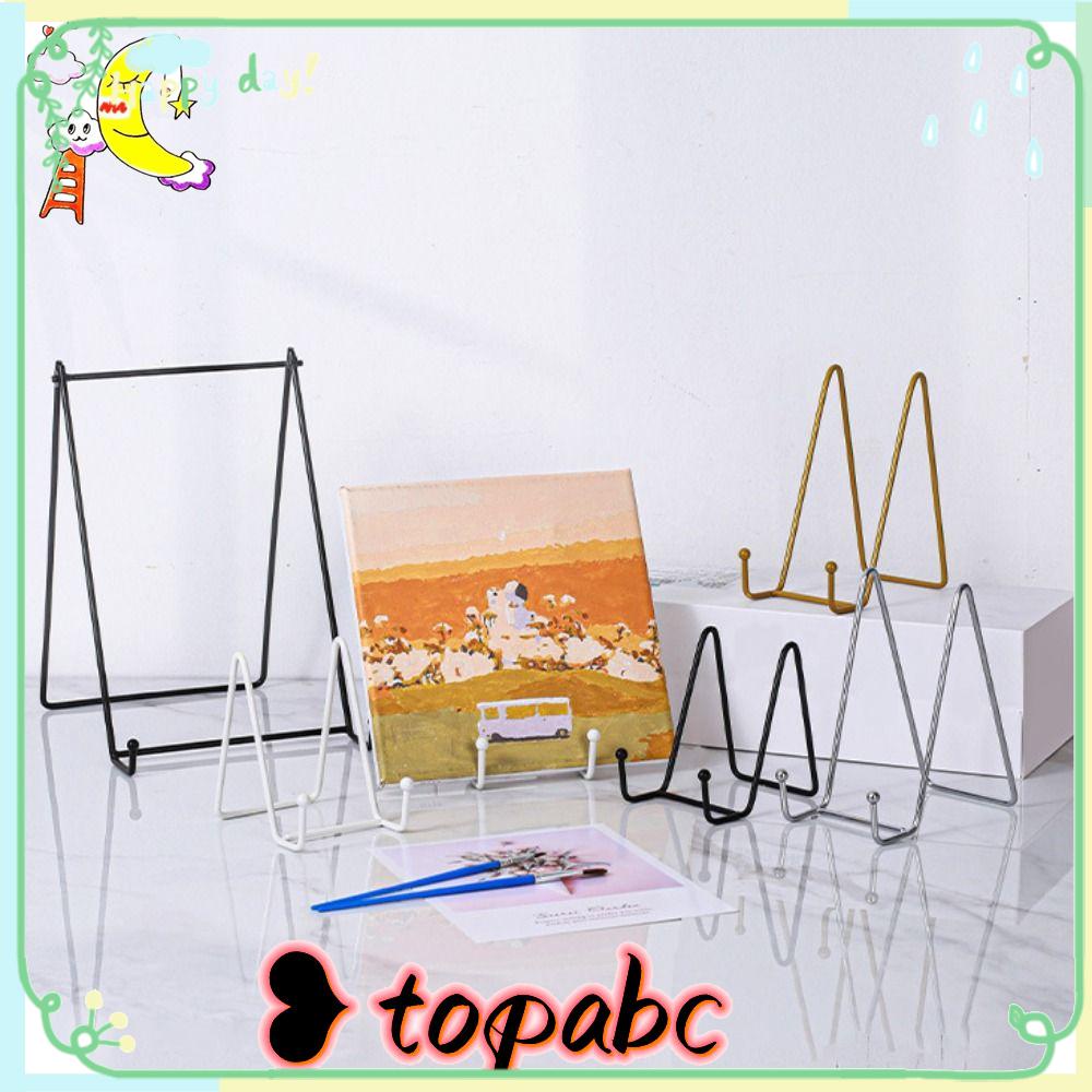 TOP Besi Display Stand New Frame Holder Dish Stand Dudukan Bingkai Foto