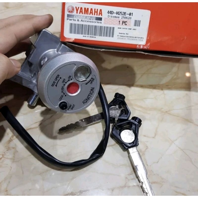 Kunci Kontak Key Set Yamaha Jupiter Z New 115 - Jupiter z robot - salib 2010 - Xeon karbu - Nouvo Or