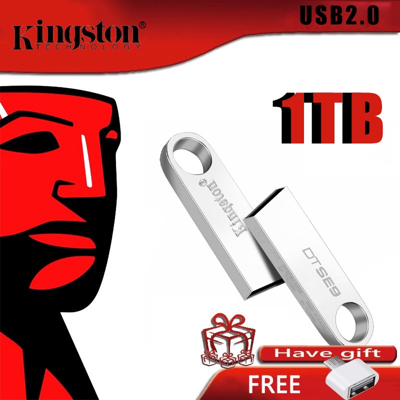 Flashdisk Anti Air Kingston USB2.0 Flashdisk 1TB Flash Memory Stick Flashdisk Metal