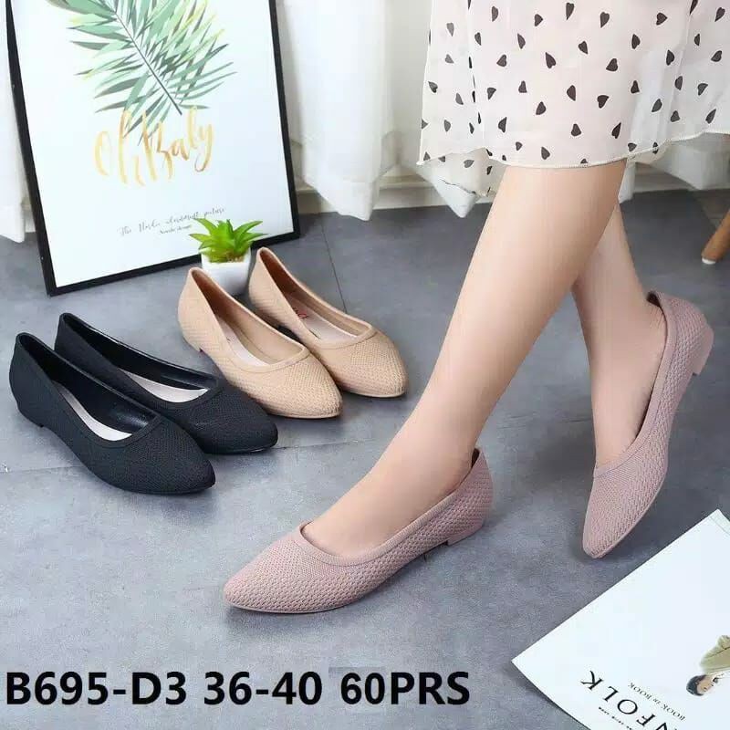 FLATSHOES BALANCE 695 / SEPATU WANITA JELLY