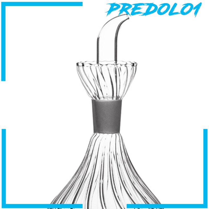 [Predolo1] Botol Dispenser Minyak Bening Mudah Di Isi Ulang Dan Membersihkan Wadah Cairan Dapur