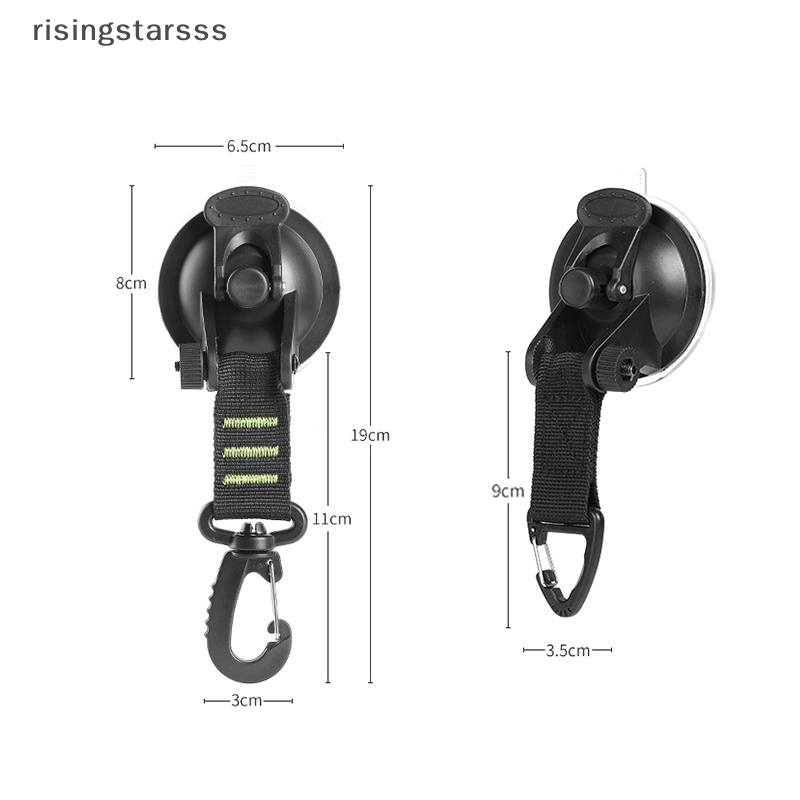 Outdoor 4Pcs Outdoor Suction Cup Anchor Mengamankan Hook Tie Down Camping Terpal As Mobil Sisi Baru