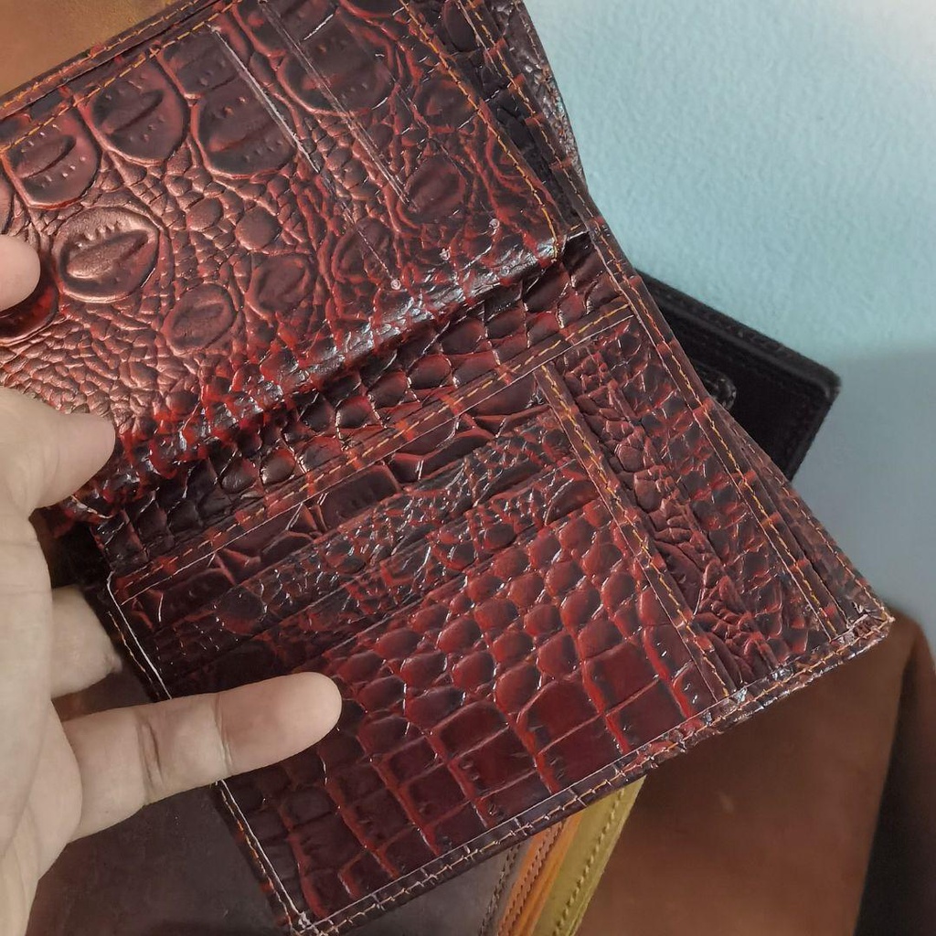 DOmpet Tanggung Pria axie 3 Kulit