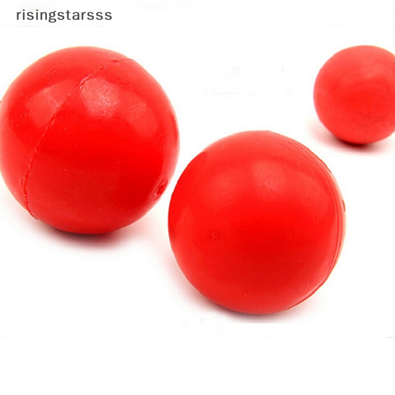 Outdoor Indestructible Solid Bola Karet Hewan Peliharaan Kucing Anjing Pelatihan Mengunyah Bermain Fetch Bite Mainan Baru