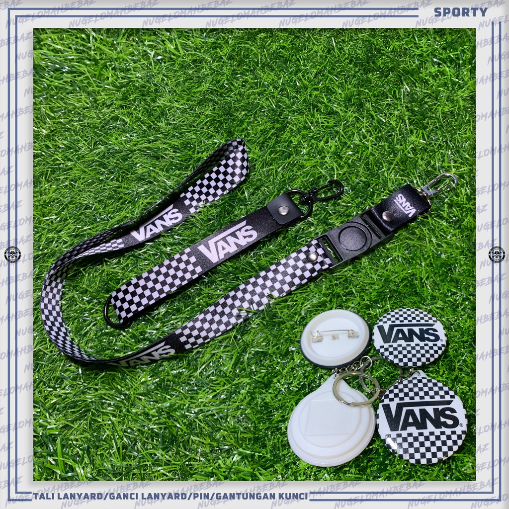 

TALI LANYARD/GANCI/PIN/GANTUNGAN KUNCI/HP - VANS