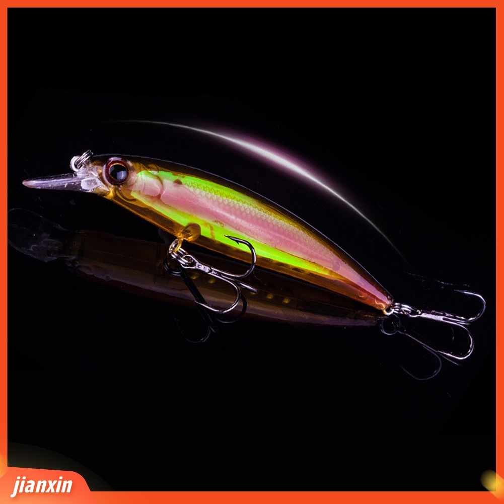 (In Stock) 11 cm Luminous Fishing Wobblers Ikan Kecil Buatan Umpan Umpan Tackle Tool