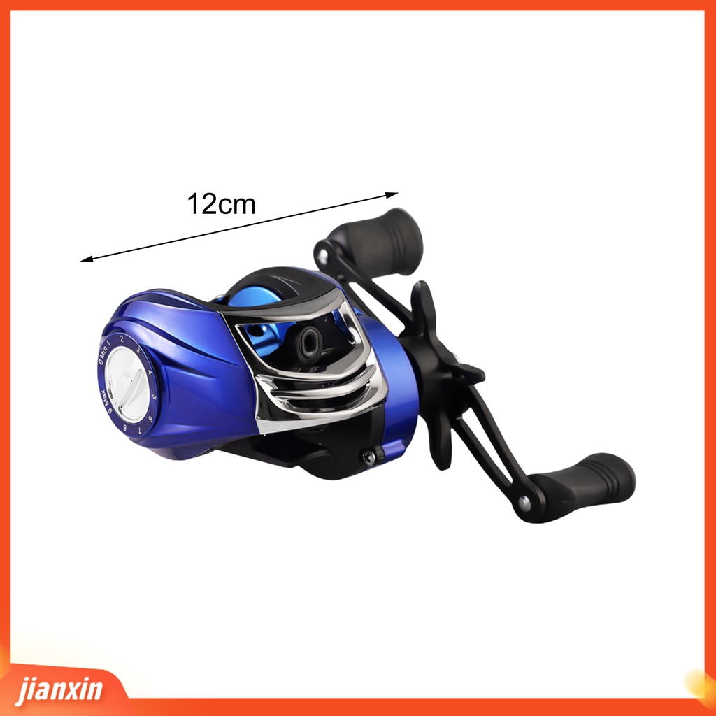 (In Stock) Baitcasting Reel ic Rem O-Type Outlet Anti-bombing Fishing Rasio Kecepatan Tinggi 18 +1 Spools Anti-fry Line Fishing Reel Untuk Memancing Di Luar Ruangan