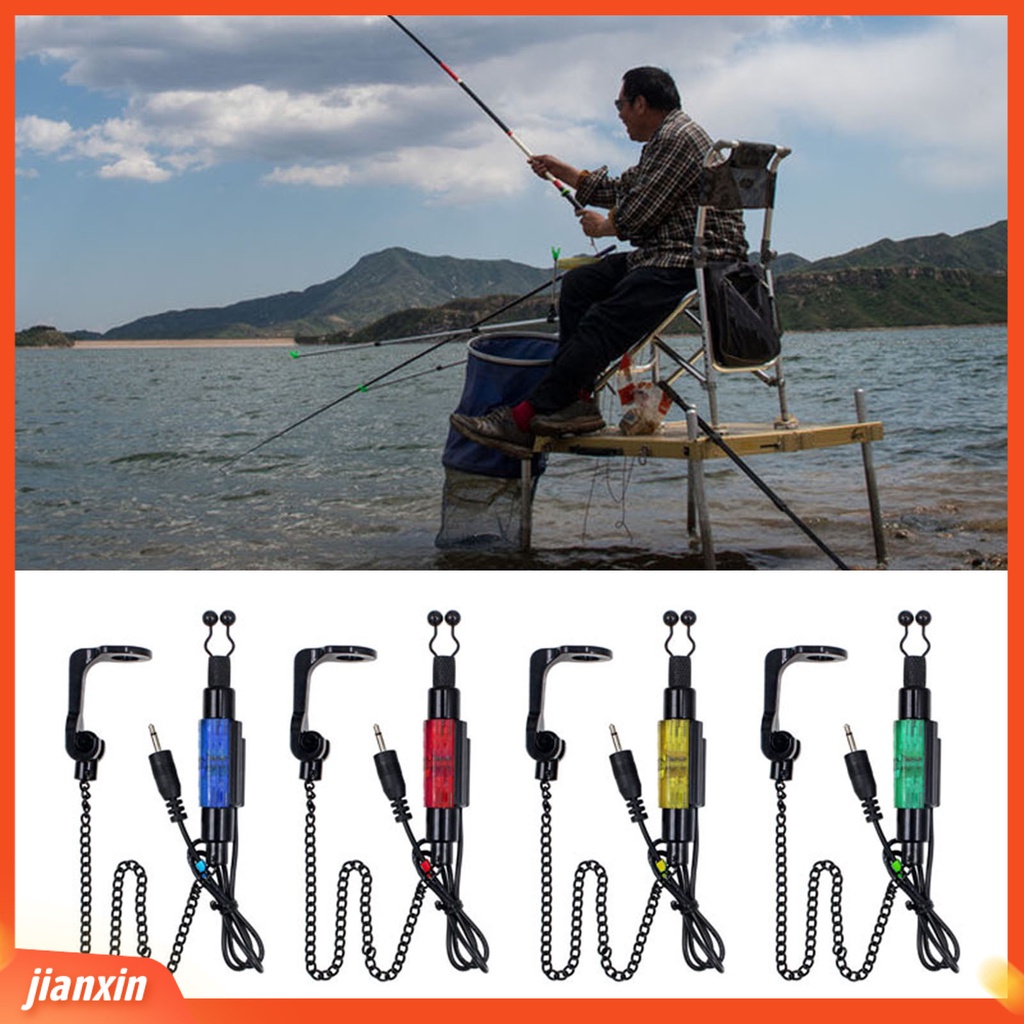 (In Stock) Fishing Swinger Portable Swinger Gigit Pancing Rantai Metal Tahan Aus Untuk Memancing