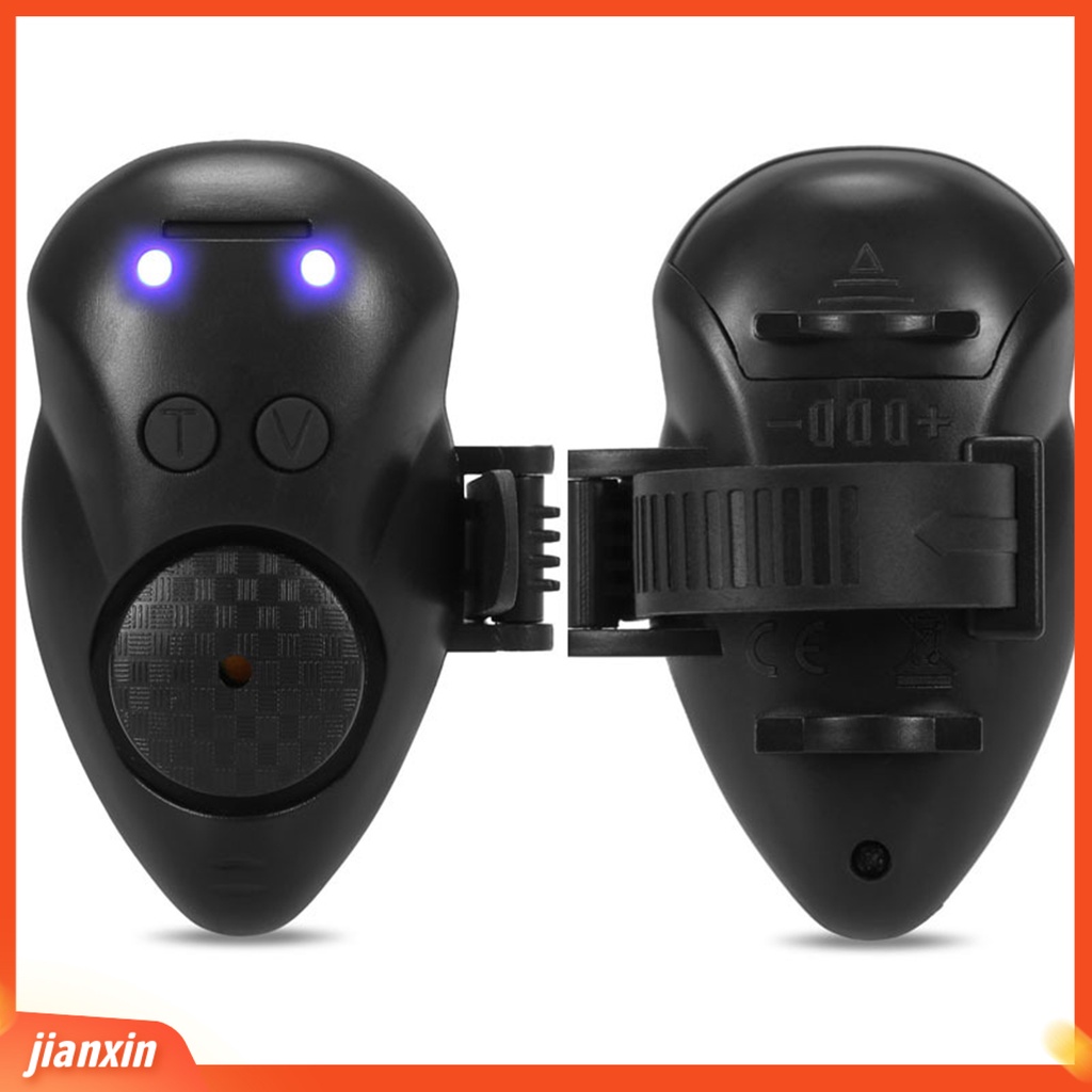 (In Stock) Reusable Bite Indicator Tahan Benturan Hemat Energi Kecerahan Tinggi Alarm Gigitan Volume Dapat Disesuaikan Untuk Pancing