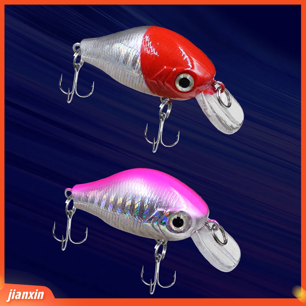 (In Stock) Outdoor Sinking Stream Hard Fishing Lure 60mm Umpan Tackle Untuk Trout Tengger Bass