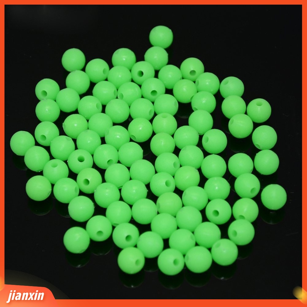 (In Stock) 1000Pcs /Box Manik-Manik Memancing Lembut Terang Aneka Warna Berbentuk Bulat Manik-Manik Memancing Bercahaya Untuk Danau