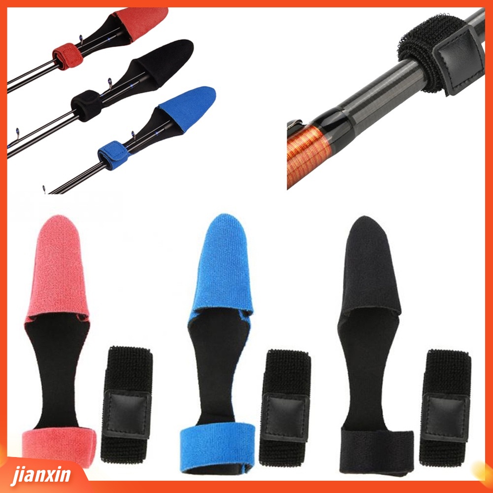 (In Stock) Pancing Tip Cover Tie Tackle Tali Pengikat Tiang Ikan Set Aksesoris