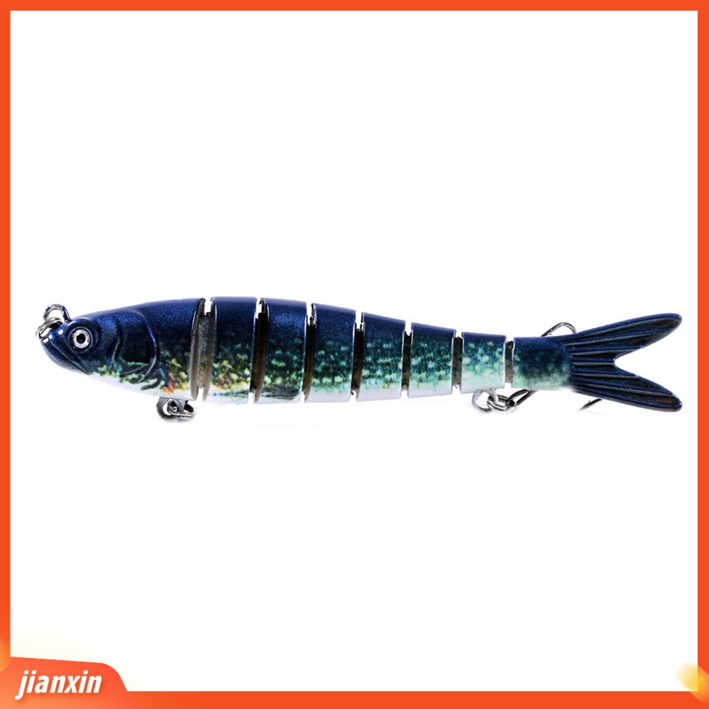 (In Stock) 10cm 11g Multi Jointed Simulasi Ikan Umpan Pancing Hard Lures Tackle Tool