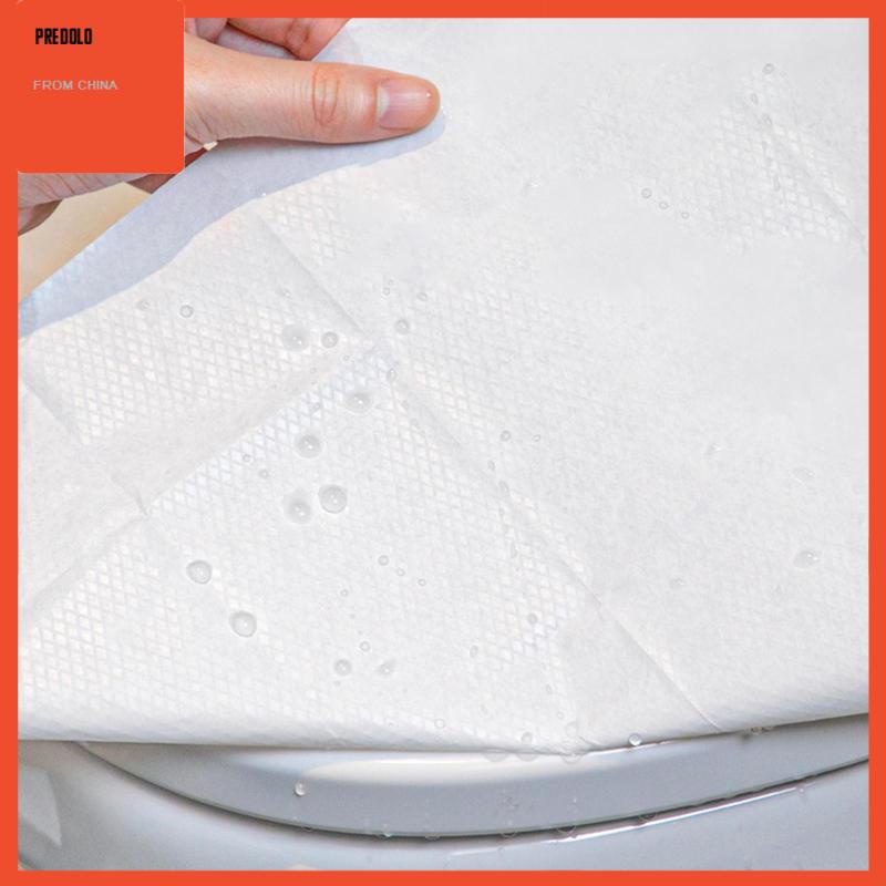 [Predolo] 10buah Bantalan Toilet Seat Cover Toilet Sekali Pakai Untuk Kamar Mandi Hotel Kantor