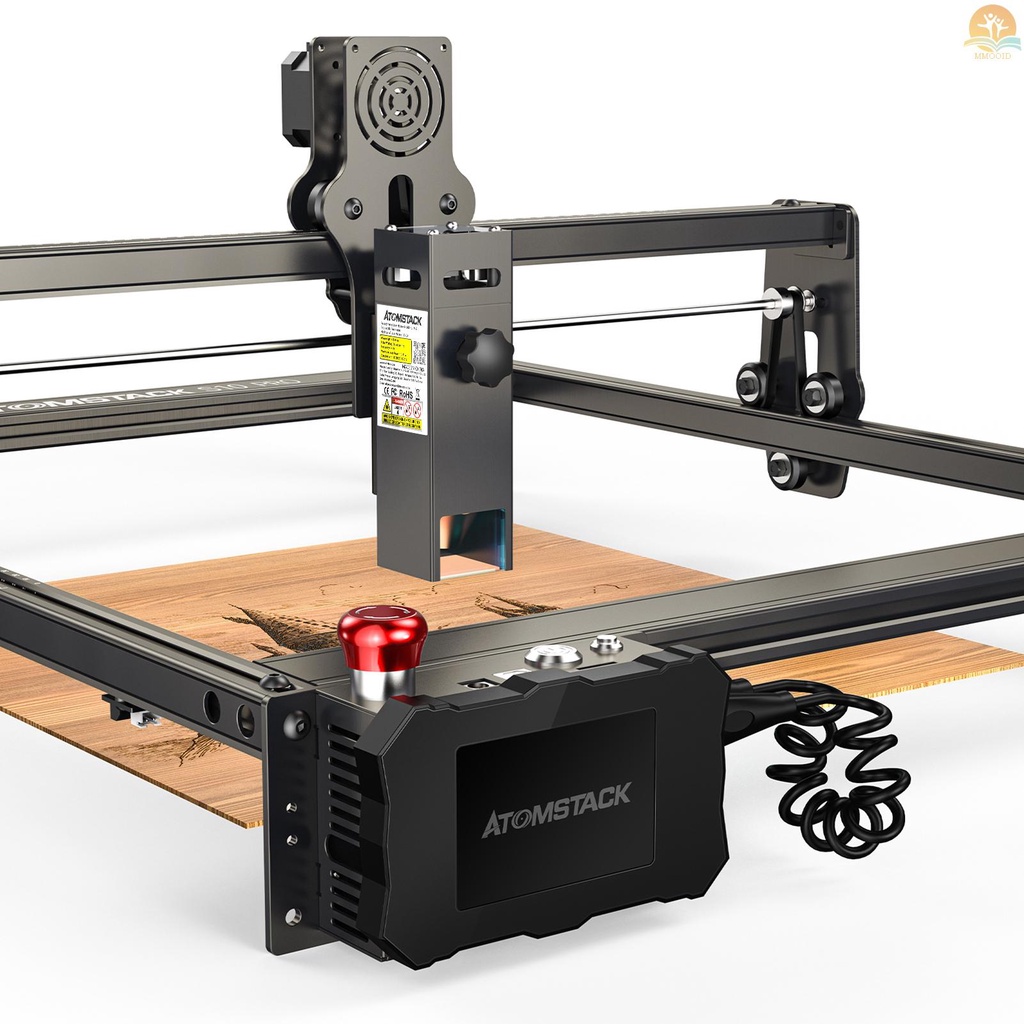 In Stock ATOMSTACK S10 Pro CNC Desktop DIY Mesin Pemotong Ukir Laser Dengan Area Ukiran 410x400mm Tetap-Fokus Laser Ultra-Tipis Energi Tinggi Dengan Perlindungan Mata Quick Assemb