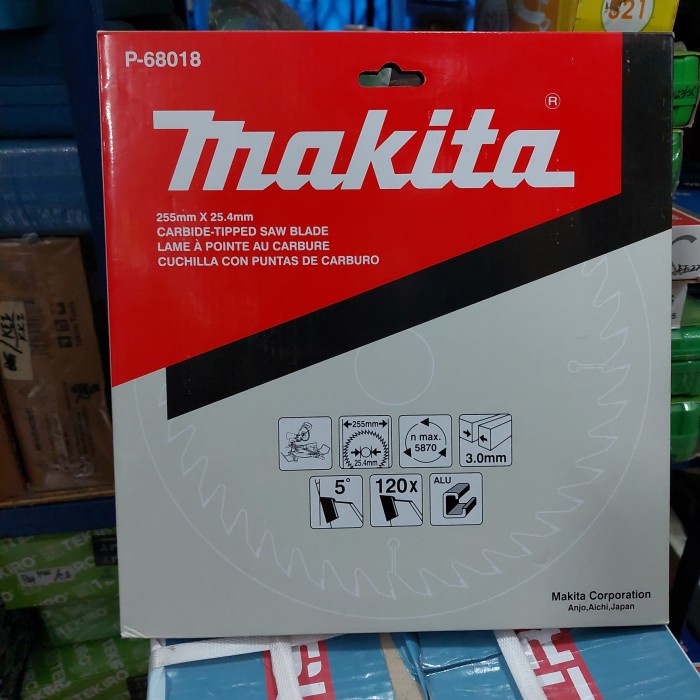 BERKUALITAS Mata pisau circle belah kayu Makita 7" x 24T - Makita 10" 120T