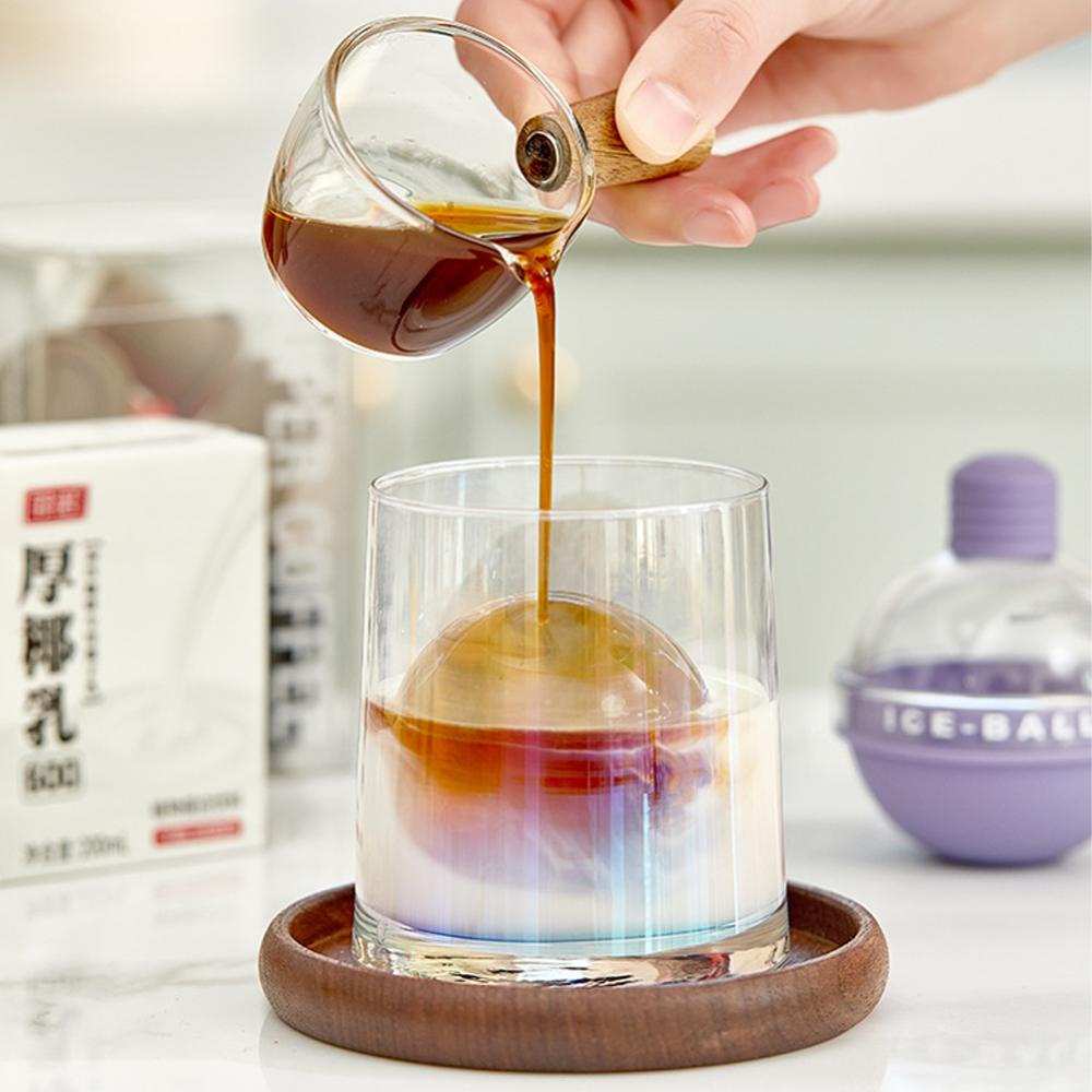 C5goon Kreatif Es Bola Cetakan Whiskey Spherical ice Cube Light Bulbs Cetakan Es Silikon Food Grade ice Cube Ball Maker Bar Tools G2U7