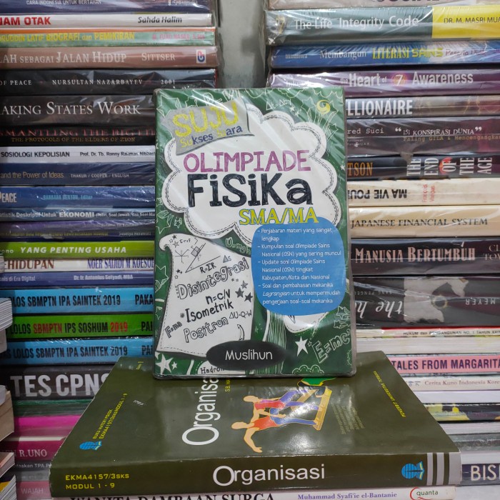 ORIGINAL SUJU SUKSES JUARA OLIMPIADE FISIKA SMA/MA Baru Stok Lama #MTP