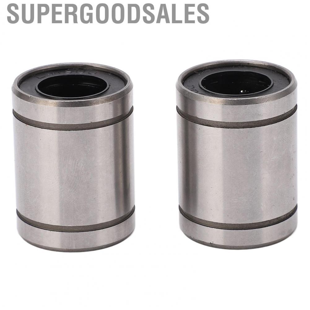 Supergoodsales Linear Motion Bearing  OD 28mm Cylinder Ball Steel Fast Running Speed Good Rotation for 3D Printer