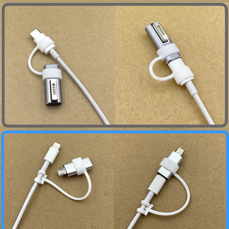 Kok Kabel Silikon Anti Rontok Untuk Pensil Micro USB Dan USB C Charging Adapter Tetap Aman Dan Aman