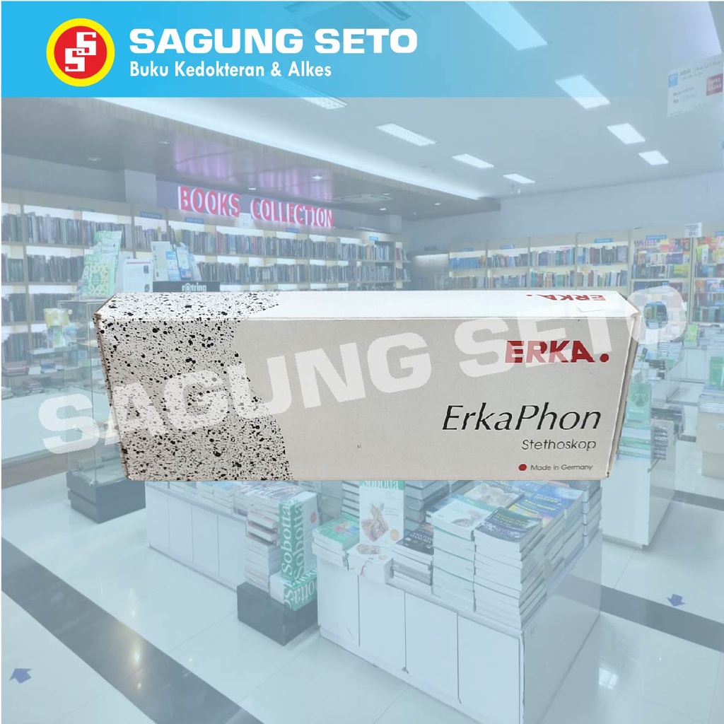 ERKAPHONE STETHOSCOPE PEDIATRIC-GREEN (ERKA) / STETOSKOP ERKA
