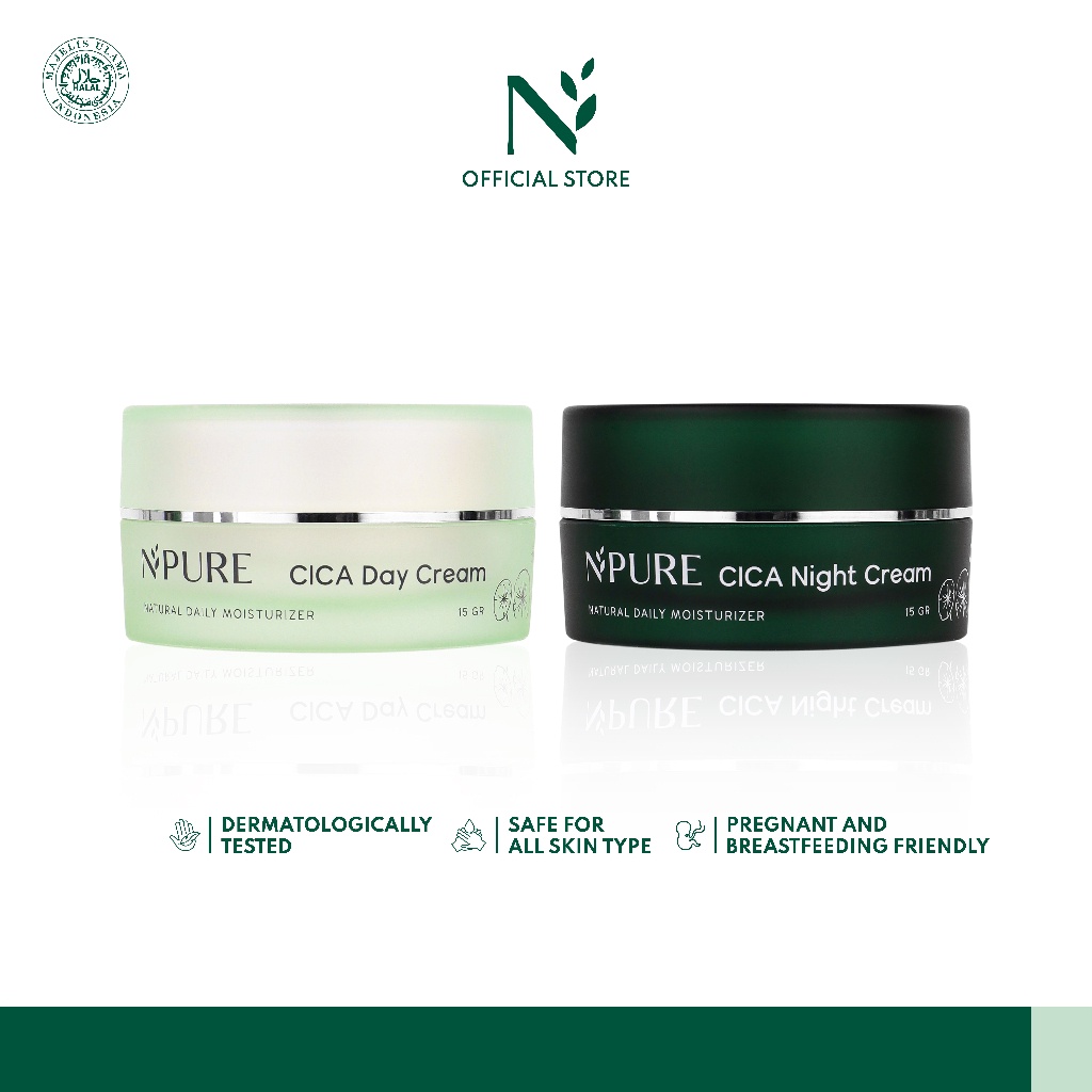 NPURE Day + Night Cream Centella Asiatica (Cica Series)