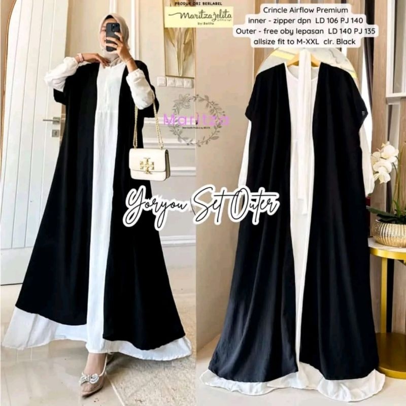 YORYOU SET OUTER ORI MARITZA | Crinkle Airflow Premium